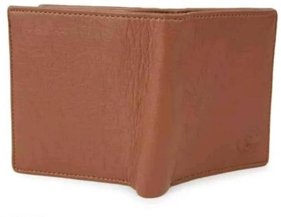     			Classic World PU Printed Men's RFID Wallet With 10 Slots For Card ( Brown , Pack of 1 )