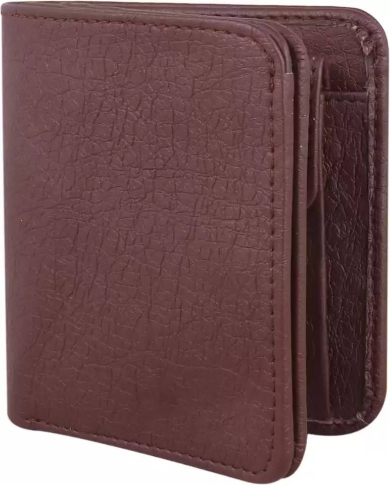     			Classic World PU Printed Men's RFID Wallet With 5 Slots For Card ( Maroon , Pack of 1 )