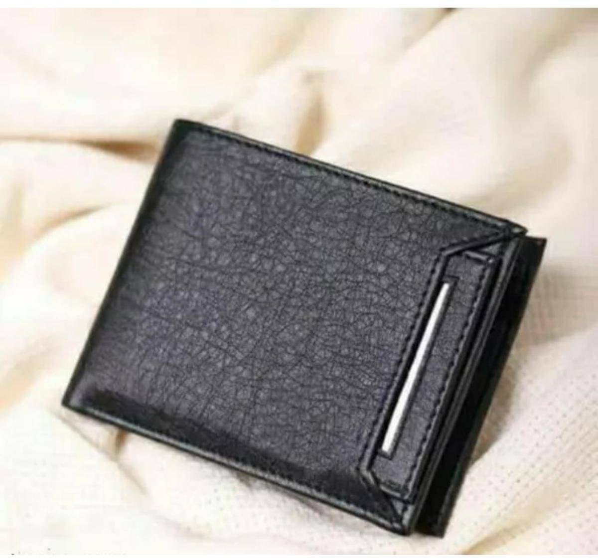     			Classic World PU Printed Men's RFID Wallet With 10 Slots For Card ( Black , Pack of 1 )