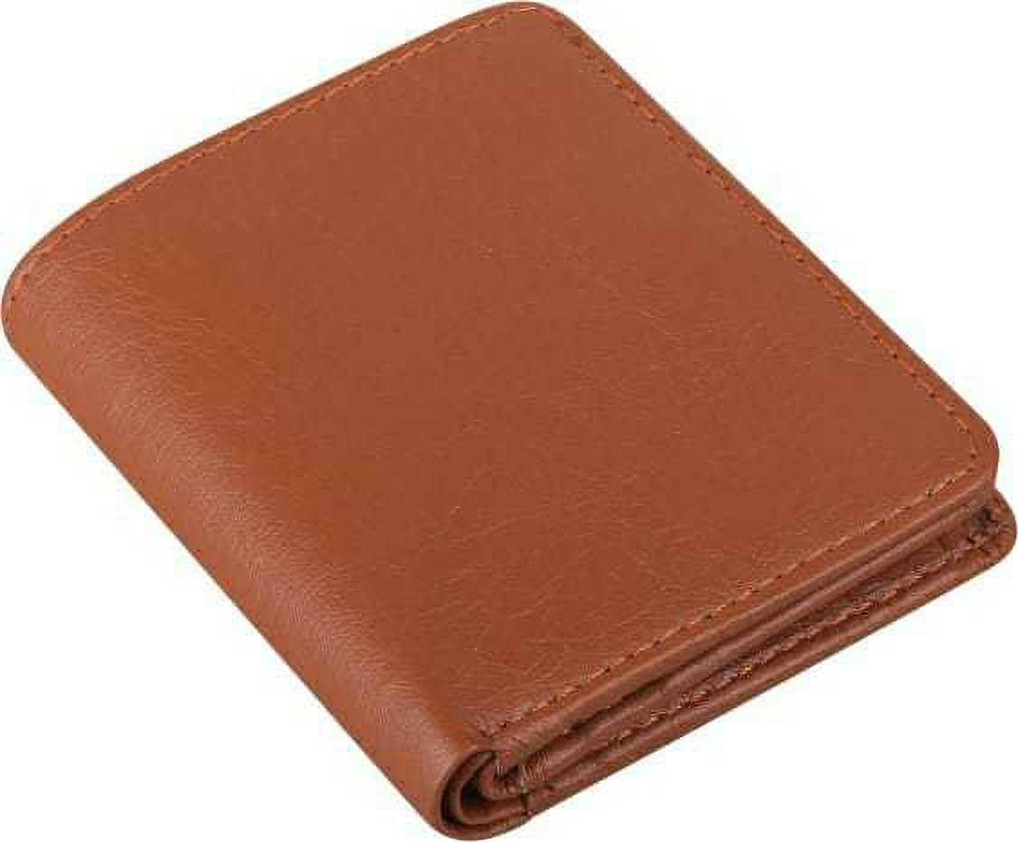    			Classic World PU Printed Men's RFID Wallet With 3 Slots For Card ( Tan , Pack of 1 )