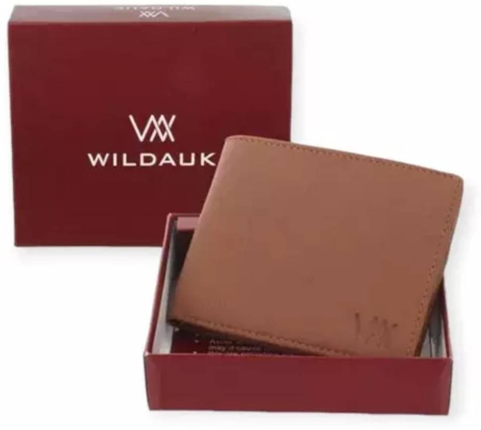     			Classic World PU Printed Men's RFID Wallet With 10 Slots For Card ( Brown , Pack of 1 )