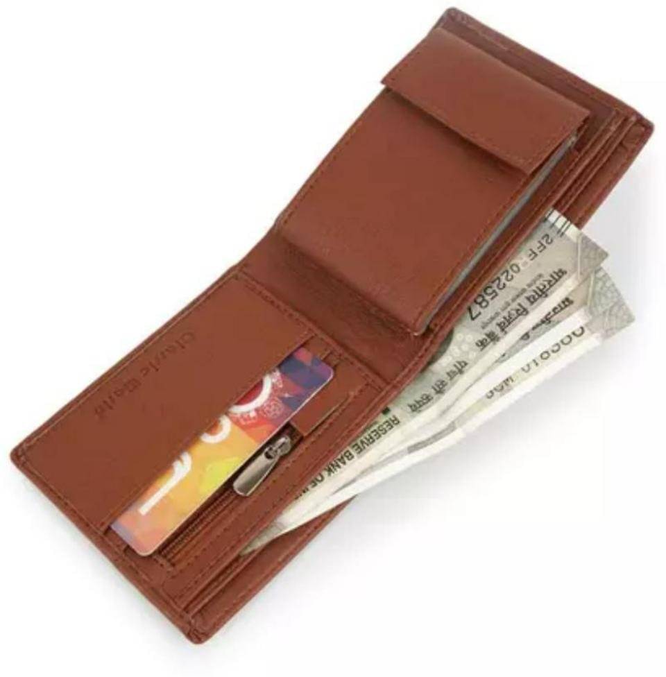    			Classic World PU Printed Men's RFID Wallet With 10 Slots For Card ( Blue , Pack of 1 )