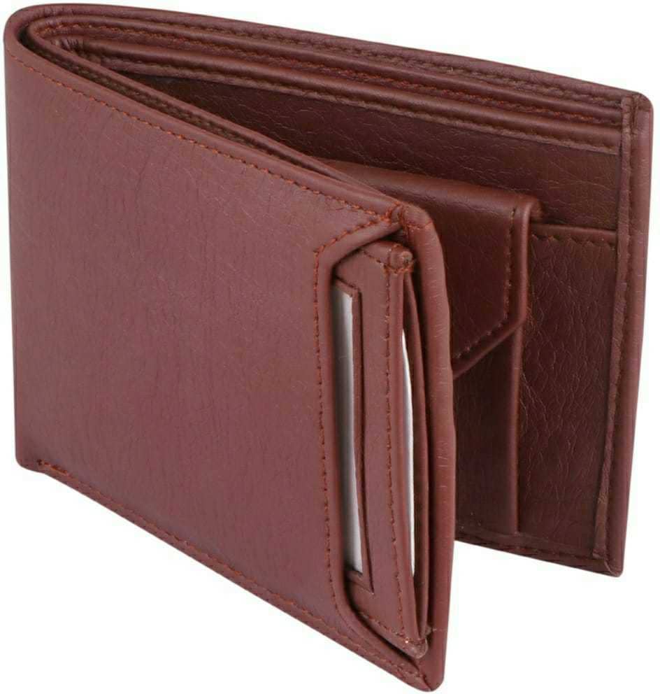 Classic World PU Solid Men's RFID Wallet With 5 Slots For Card ( Tan , Pack of 1 ) - Handbags | Buy online on ZillyBuy