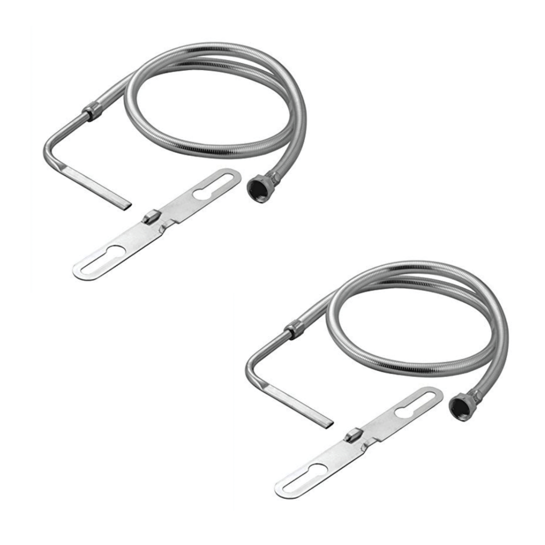Cossimo Flat Nozzle 1.5 meter Jet Spray (Set of 2) Stainless Steel Jet Sprays Cossimo Flat Nozzle 1.5 meter Jet Spray (Set of 2) Stainless Steel Jet Sprays