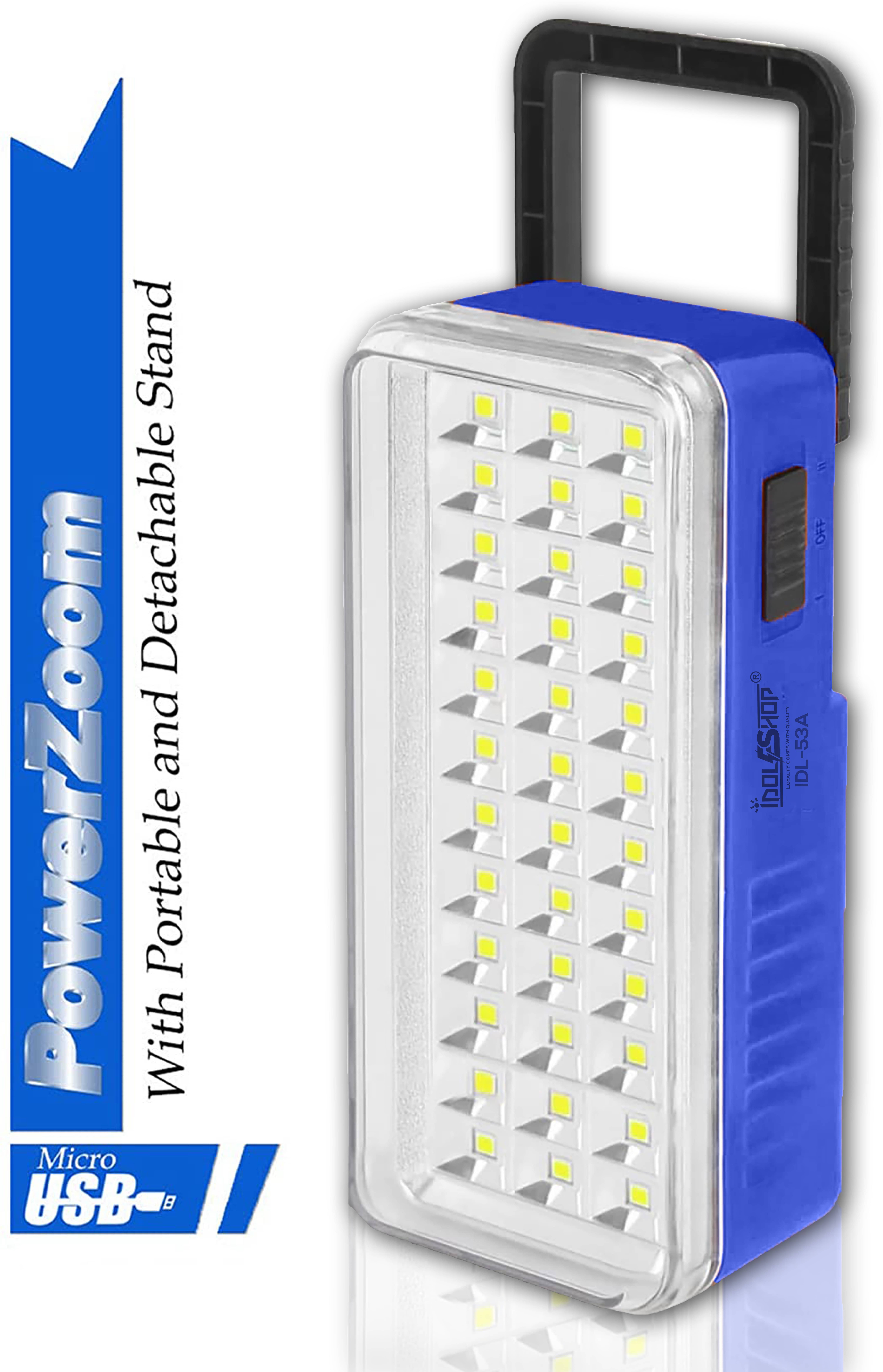 FIRSTLIKE 30W Blue Emergency Light ( Pack of 1 )