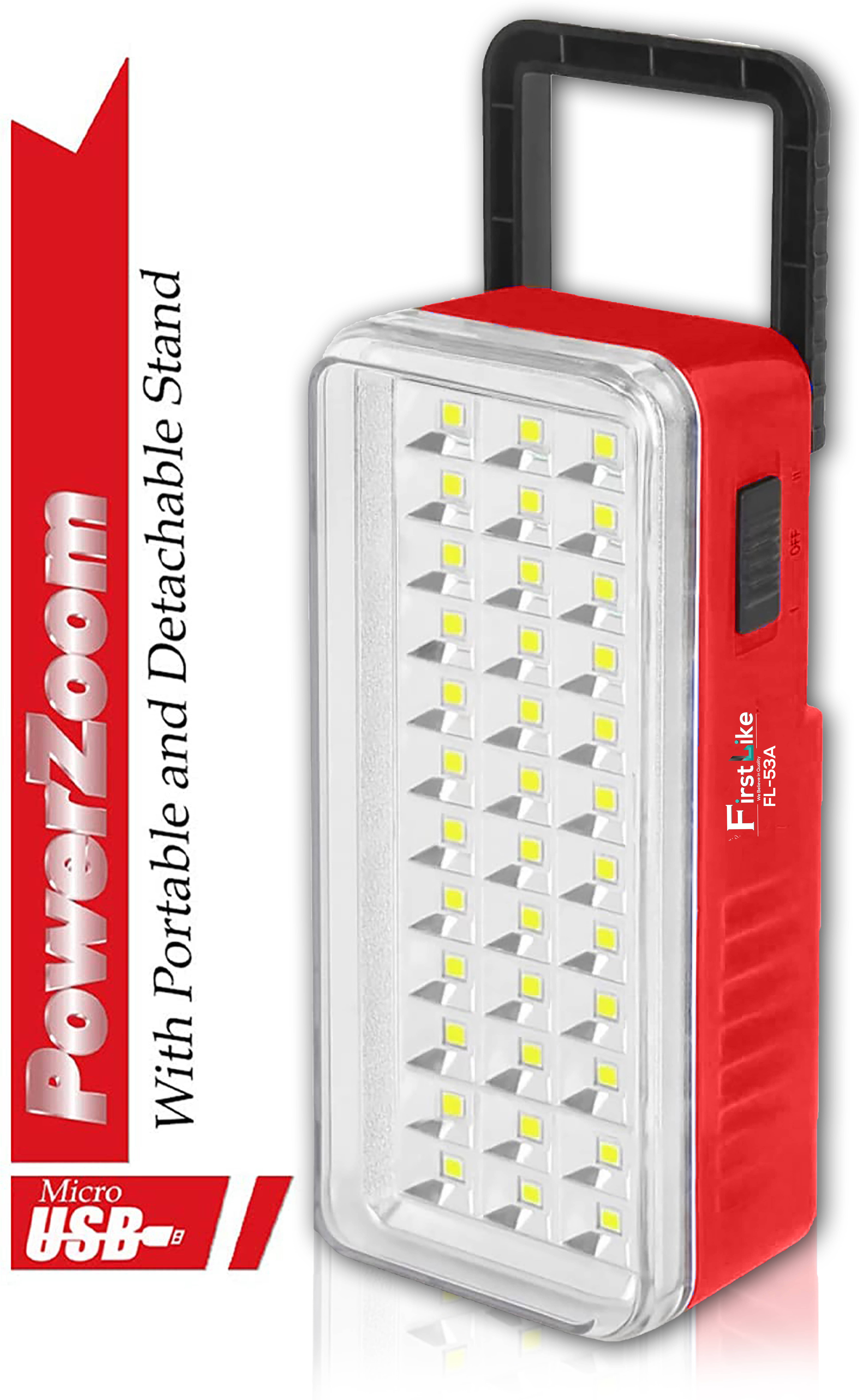     			FIRSTLIKE 30W Red Emergency Light ( Pack of 1 )