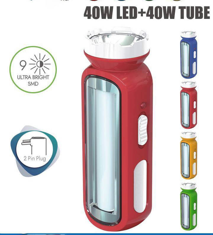 FIRSTLIKE - 40W Rechargeable Flashlight Torch ( Pack of 1 ) FIRSTLIKE - 40W Rechargeable Flashlight Torch ( Pack of 1 )