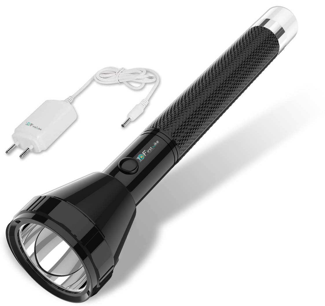 FIRSTLIKE - Above 50W Rechargeable Flashlight Torch ( Pack of 1 ) FIRSTLIKE - Above 50W Rechargeable Flashlight Torch ( Pack of 1 )