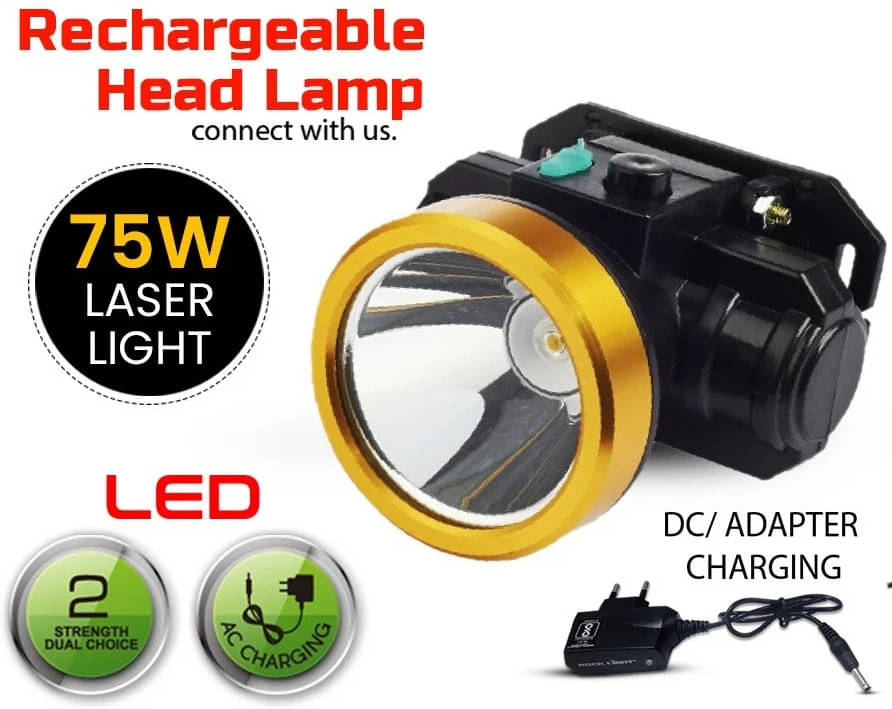 FIRSTLIKE - Above 50W Rechargeable Flashlight Torch ( Pack of 1 ) FIRSTLIKE - Above 50W Rechargeable Flashlight Torch ( Pack of 1 )