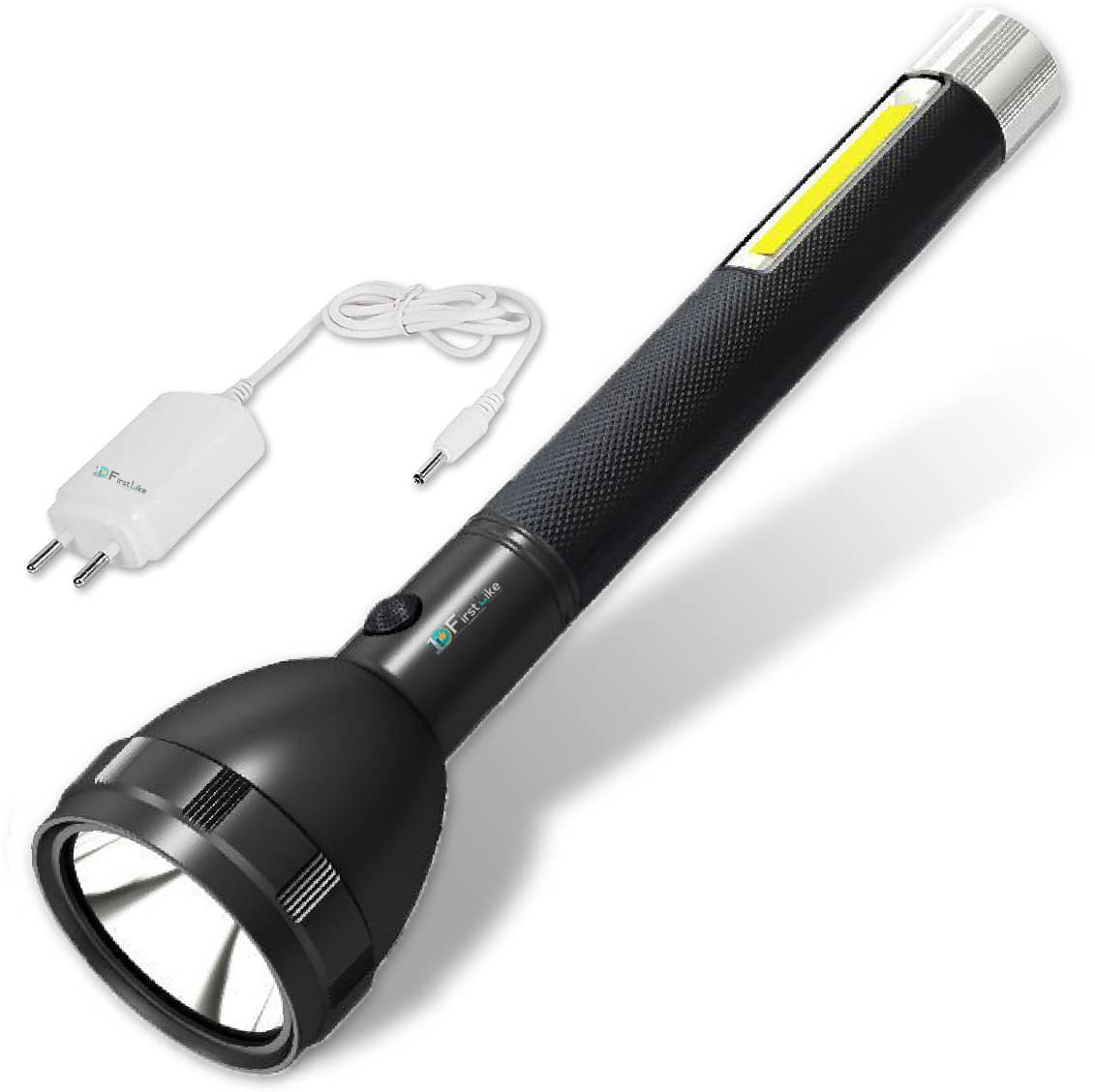 FIRSTLIKE - Above 50W Rechargeable Flashlight Torch ( Pack of 1 ) FIRSTLIKE - Above 50W Rechargeable Flashlight Torch ( Pack of 1 )