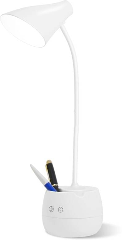     			FIRSTLIKE White Study Table Lamp ( Pack of 1 )