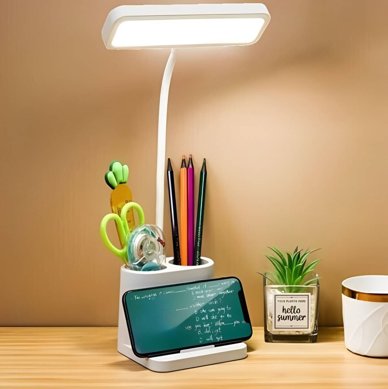     			FIRSTLIKE White Table Lamp ( Pack of 1 )