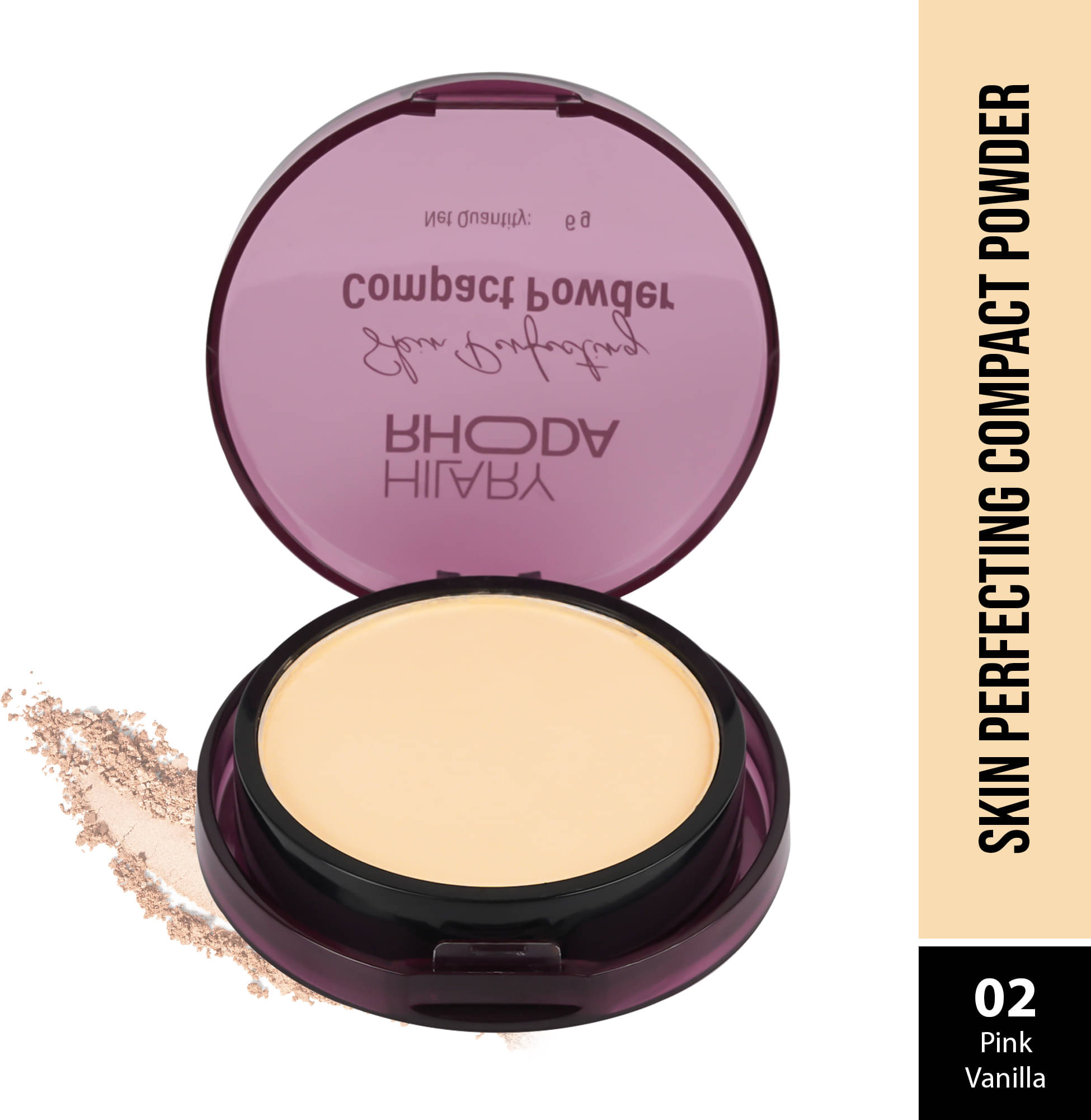     			Hilary Rhoda Pressed Powder Pink Vanilla-Shade 2 Light 50 g