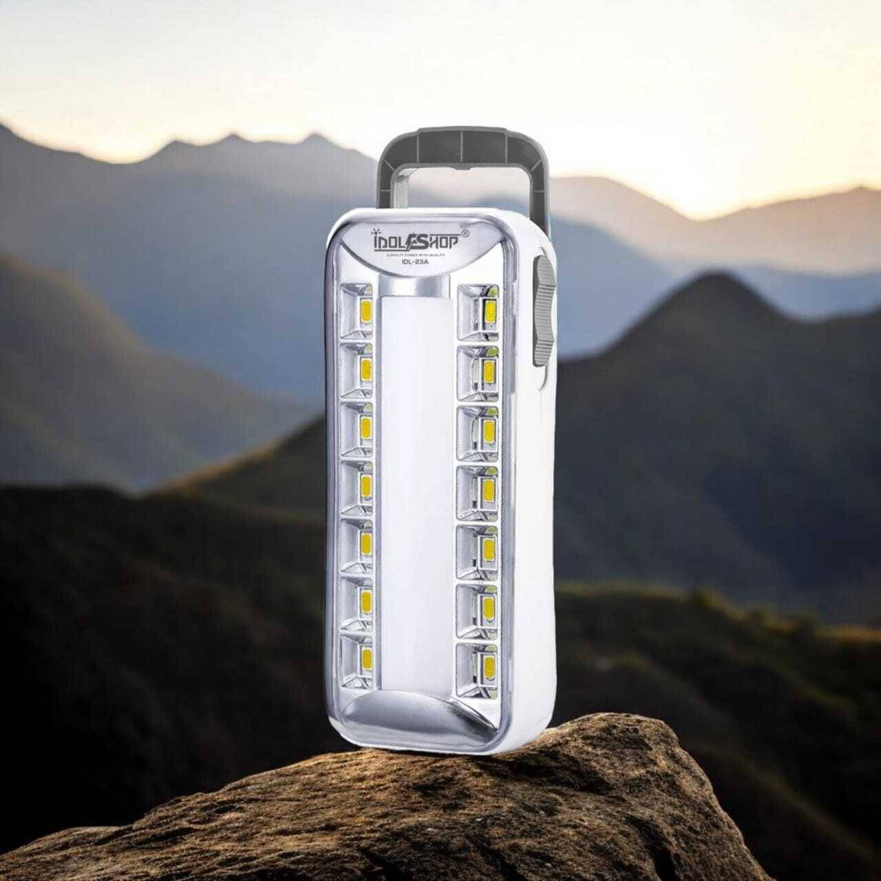     			IDOLESHOP 20W Grey Emergency Light ( Pack of 1 )