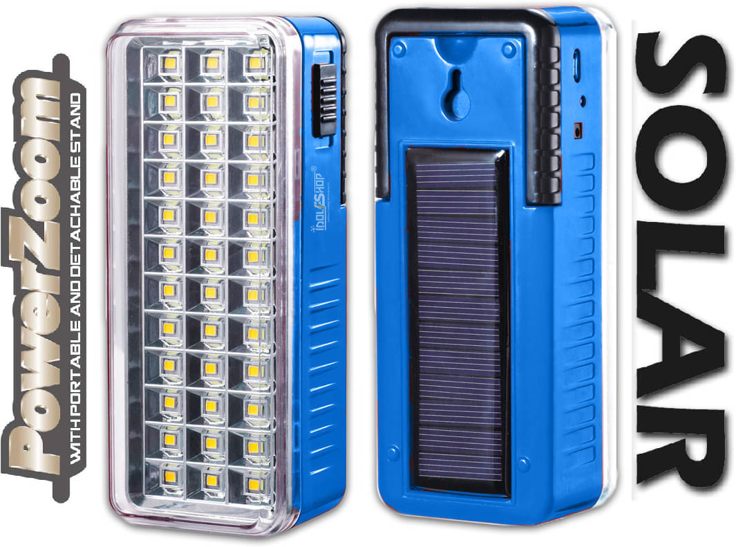     			IDOLESHOP 25W Blue Emergency Light ( Pack of 1 )