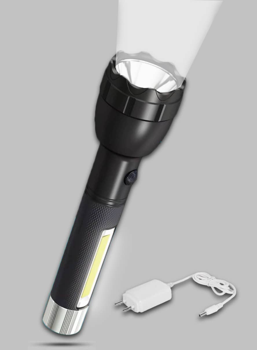 IDOLESHOP Above 50W Black Emergency Light ( Pack of 1 )