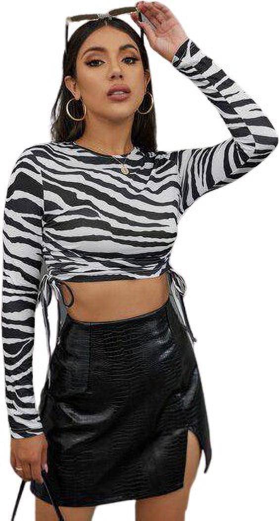 Kulfi Women's Polyester Crop Top ( Multi Color ) Kulfi Women's Polyester Crop Top ( Multi Color )