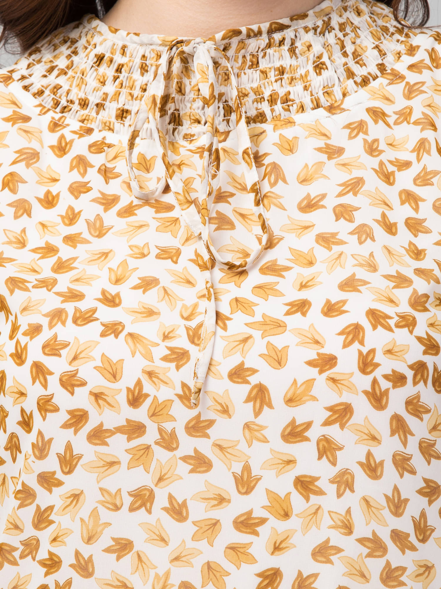 Kulfi Women's Georgette Regular Top ( Yellow ) Kulfi Women's Georgette Regular Top ( Yellow )