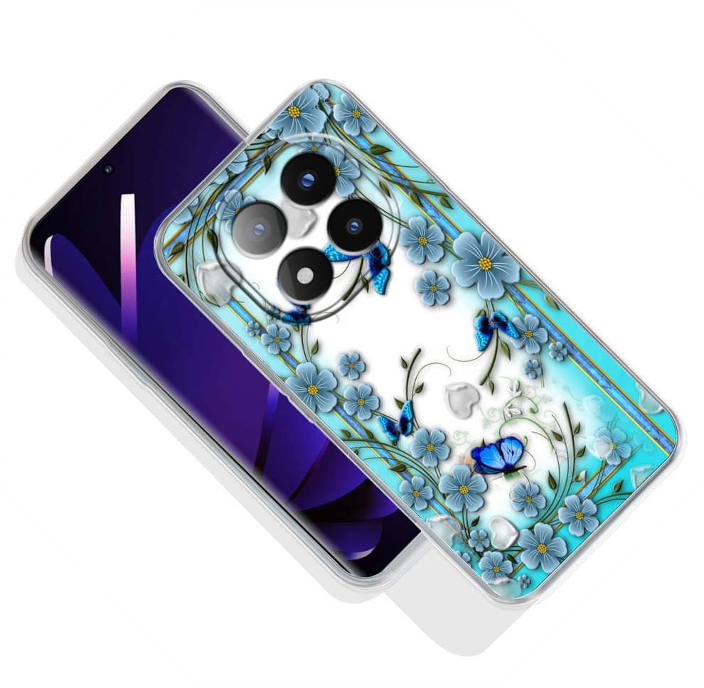     			Mitvaa Multicolor Printed Back Cover TPU Glossy Cases Compatible For Redmi Note 14 Pro+ 5G ( Pack of 1 )