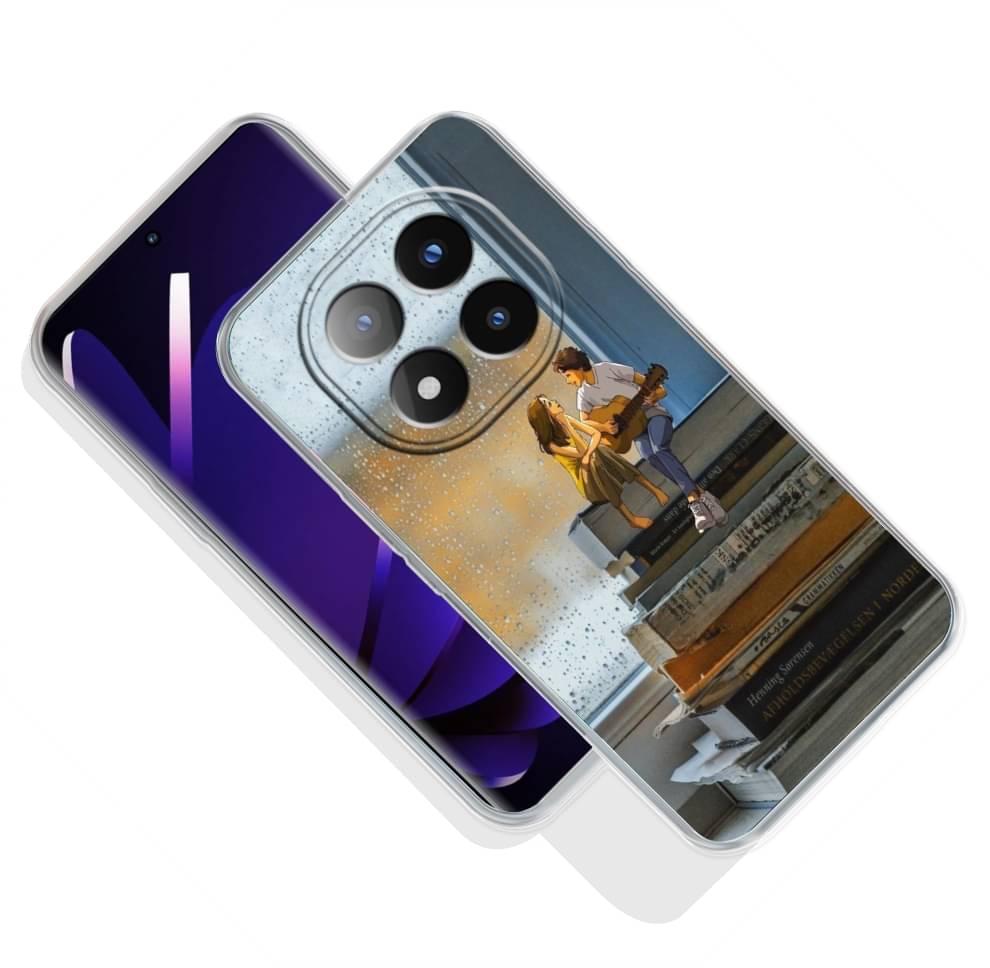     			Mitvaa Multicolor Printed Back Cover TPU Glossy Cases Compatible For Redmi Note 14 Pro+ 5G ( Pack of 1 )