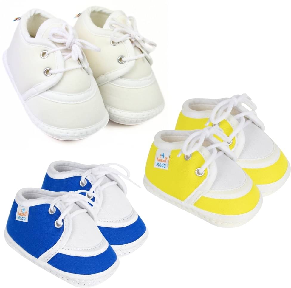     			Neska Moda - MultiColor  Booties For Baby Boy & Baby Girl 6-12 Months ( Pack of 3 )