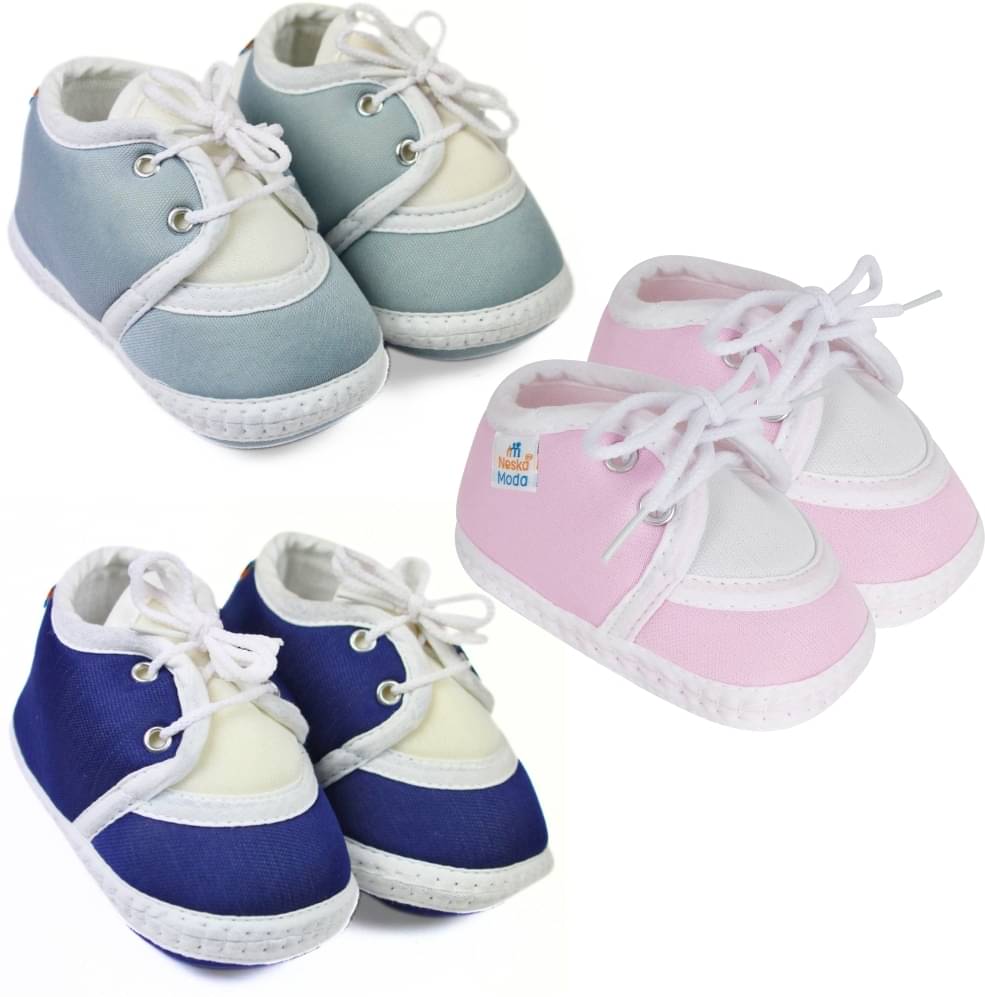     			Neska Moda - MultiColor  Booties For Baby Boy & Baby Girl 6-12 Months ( Pack of 3 )