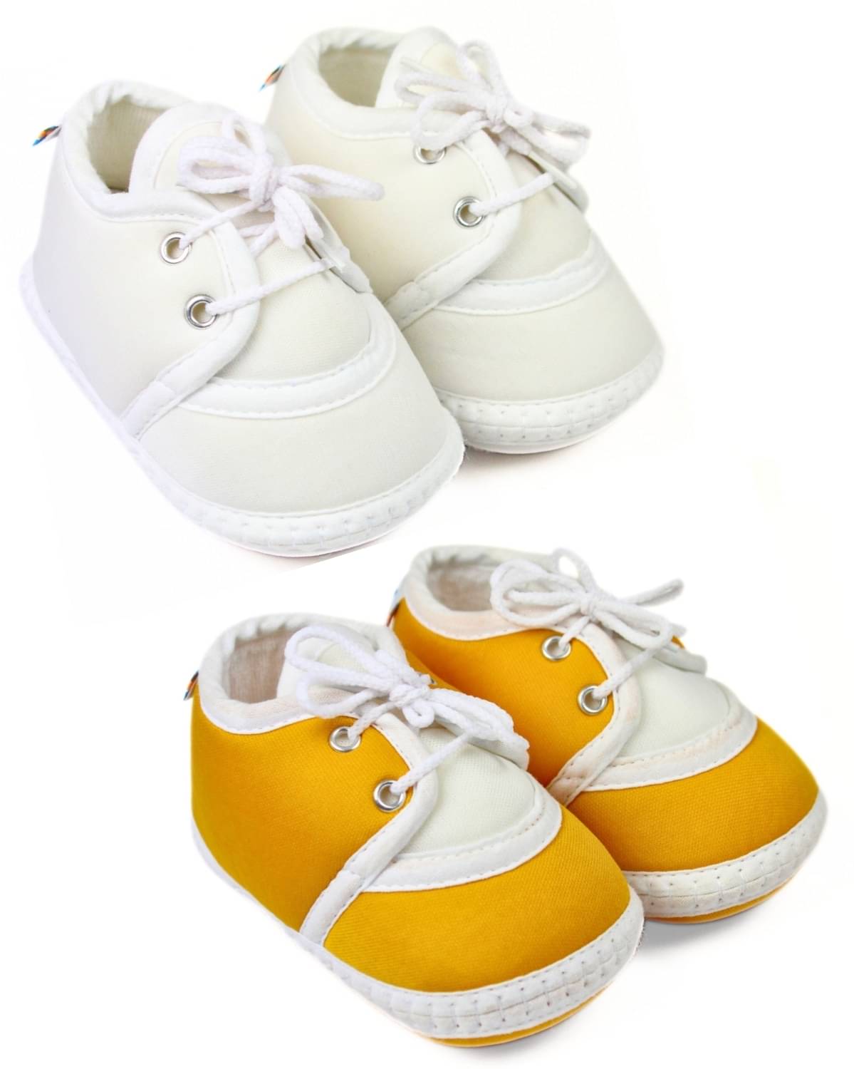 Neska Moda - MultiColor Booties For Baby Boy & Baby Girl 6-12 Months ( Pack of 2 ) Neska Moda - MultiColor Booties For Baby Boy & Baby Girl 6-12 Months ( Pack of 2 )