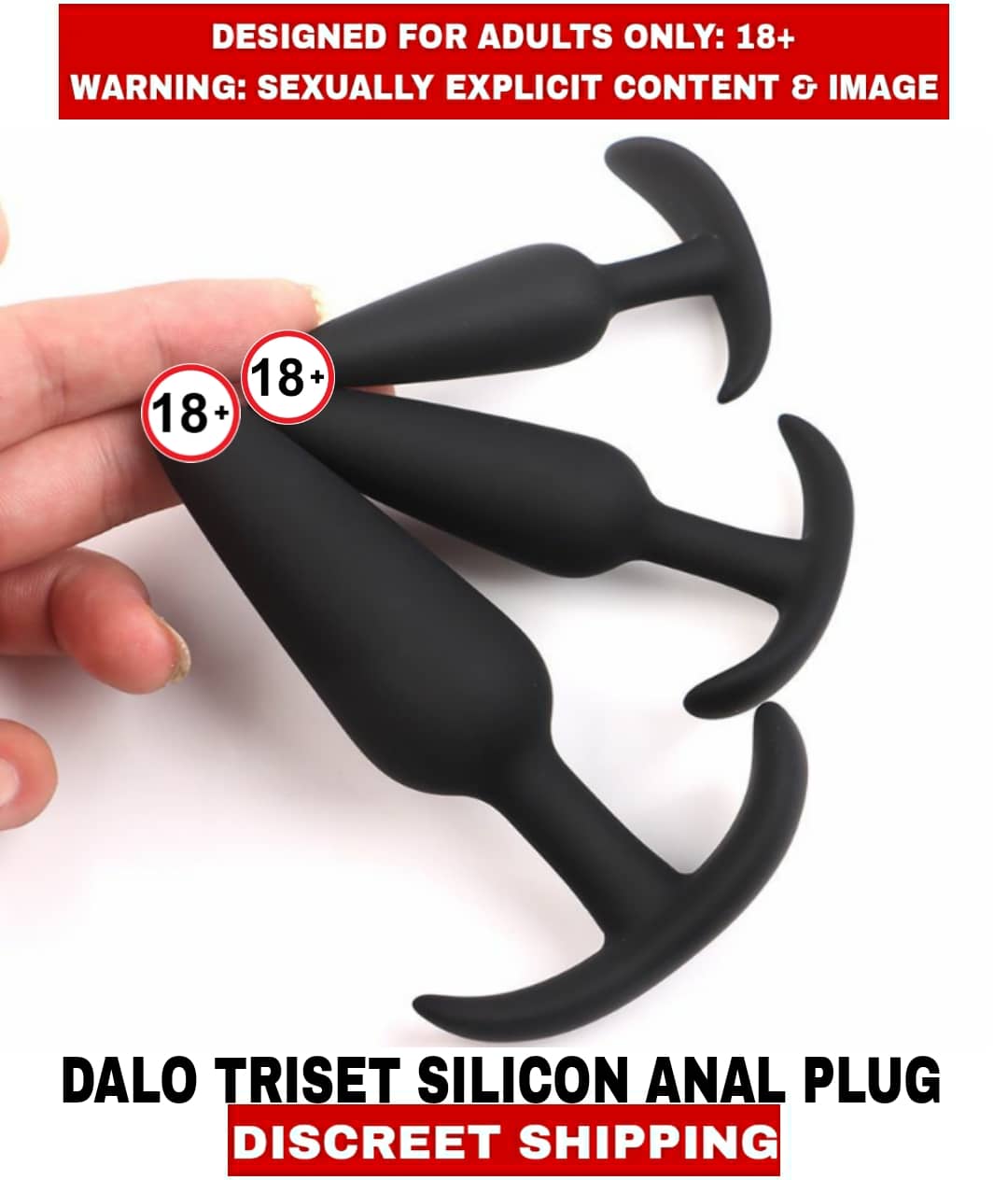 New Real Orgasm Anal Plug Dalo Triset Products Prostate Anal Silicon Plug For Unisex
