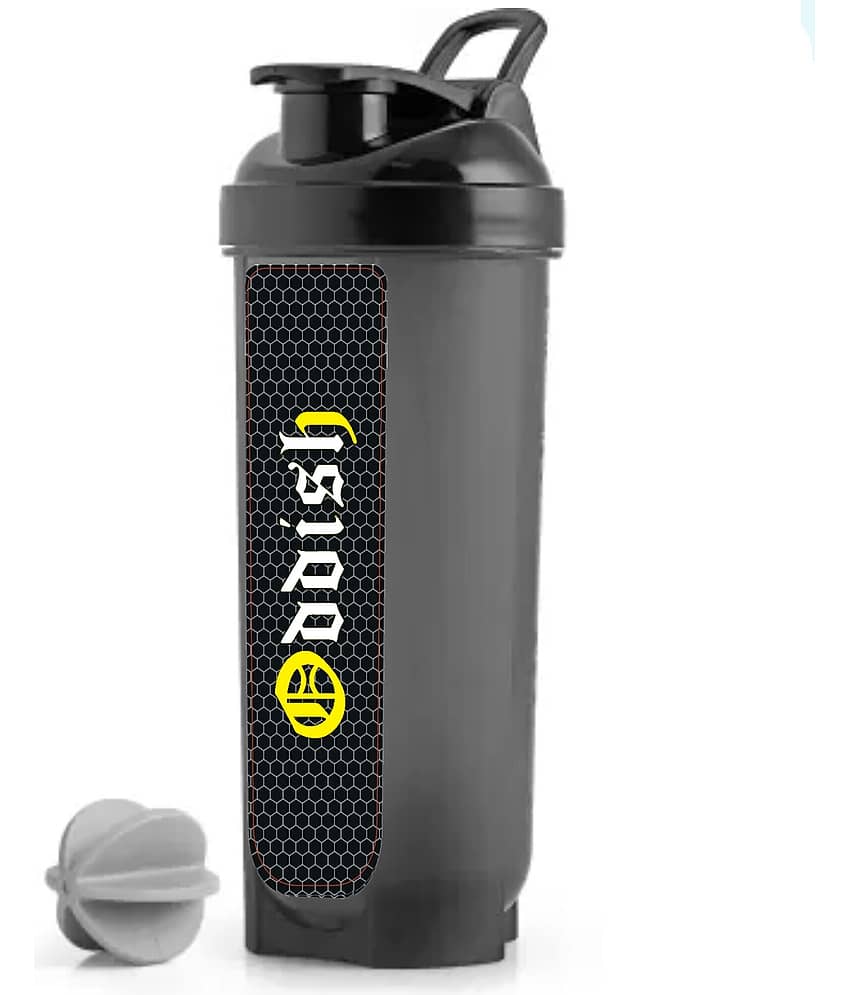 Oddish way to fitness Plastic Black 700 mL Shaker,Bottle,Sipper ( Pack of 1 ) - Sports and Fitness Equipment | Buy online on ZillyBuy