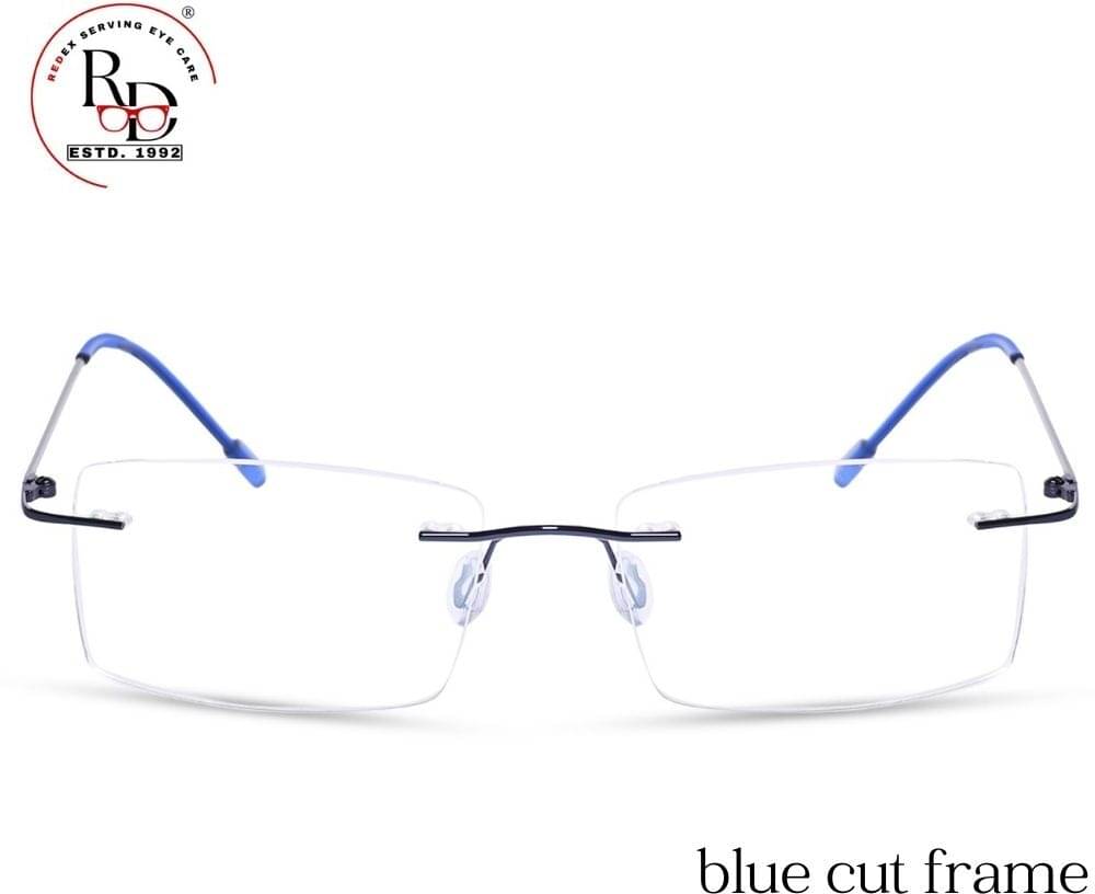 Redex Rectangle Rimless Reading Glasses Redex Rectangle Rimless Reading Glasses