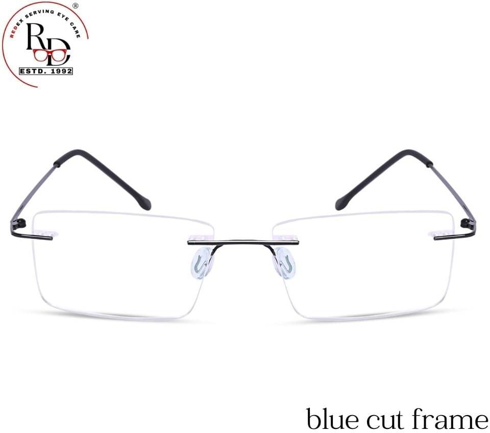 Redex Rectangle Rimless Reading Glasses Redex Rectangle Rimless Reading Glasses
