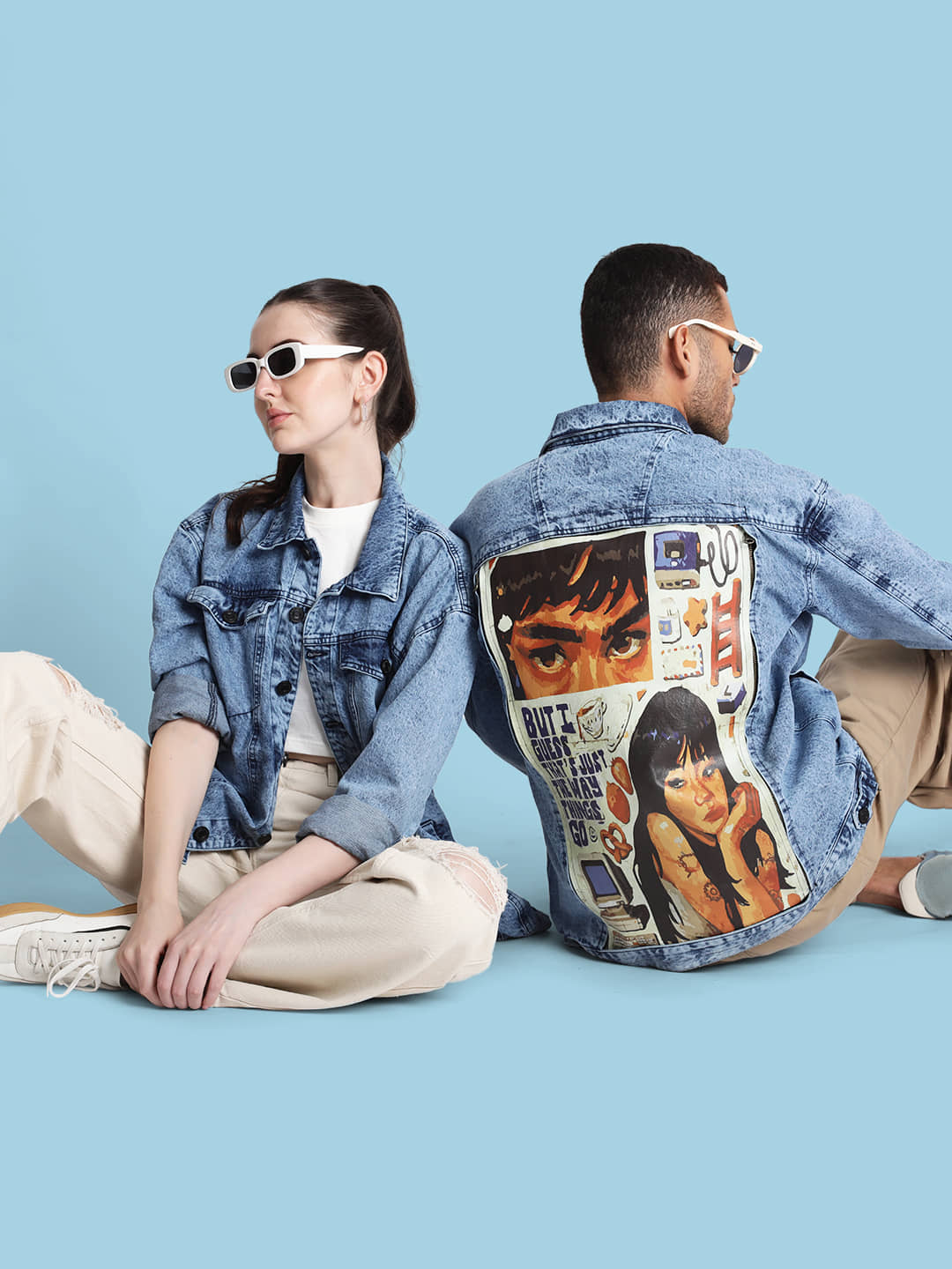 Bene Kleed Cotton Men's Denim Jacket - Blue ( Pack of 1 ) - Jackets & Coats | Buy online on ZillyBuy