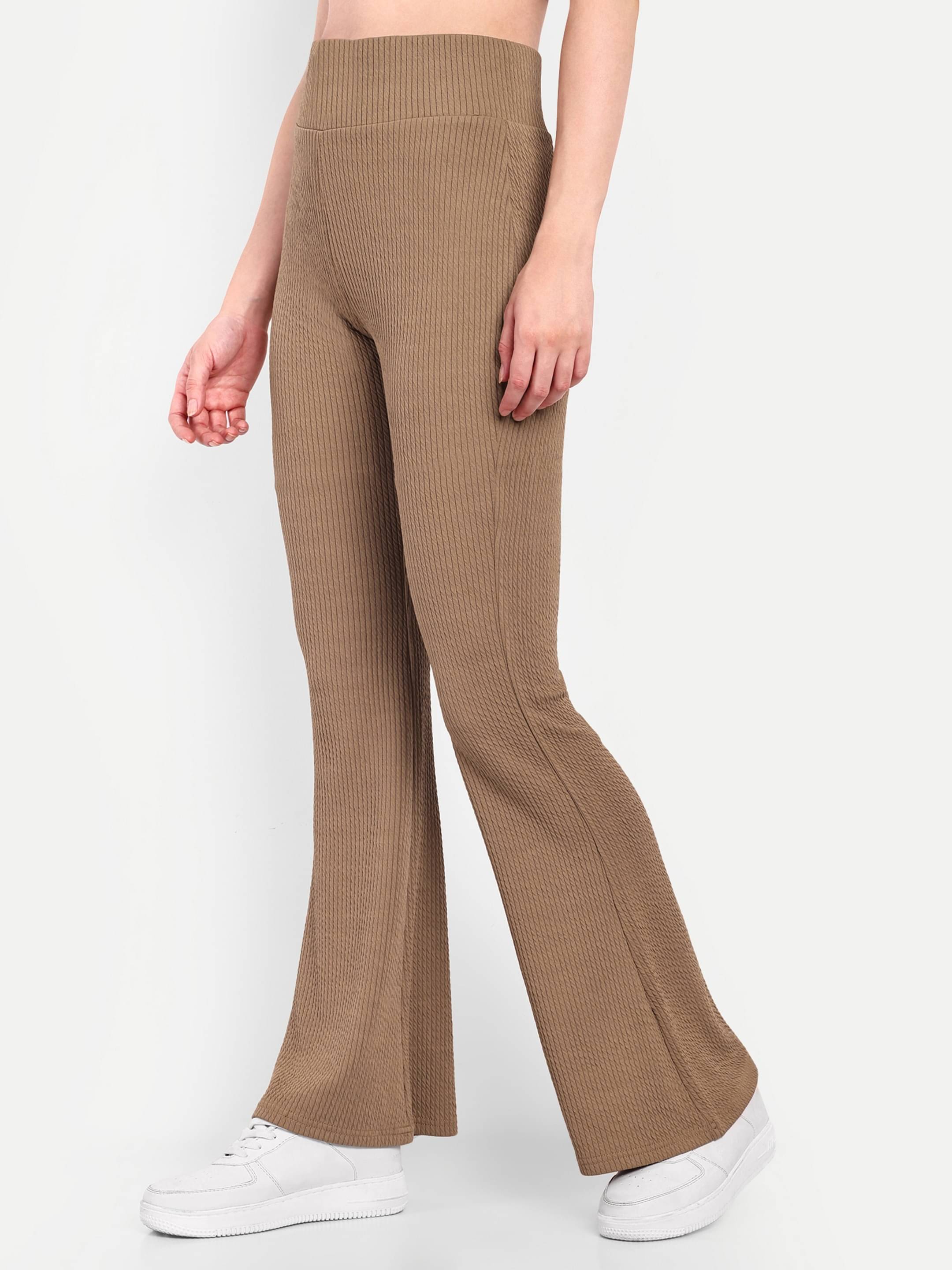     			Broadstar Pack of 1 Lycra Bootcut Women's Bootcut Pants ( Beige )