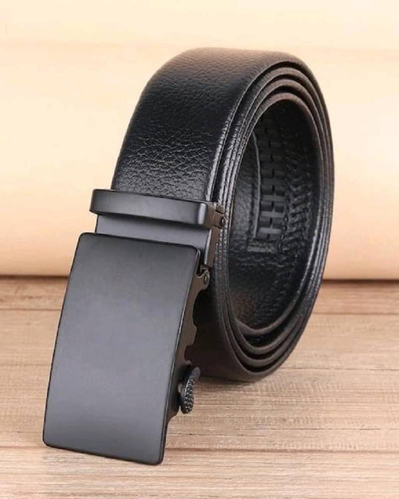 Classic World - Black PU Men's Formal Belt ( Pack of 1 )     			Classic World - Black PU Men's Formal Belt ( Pack of 1 )
