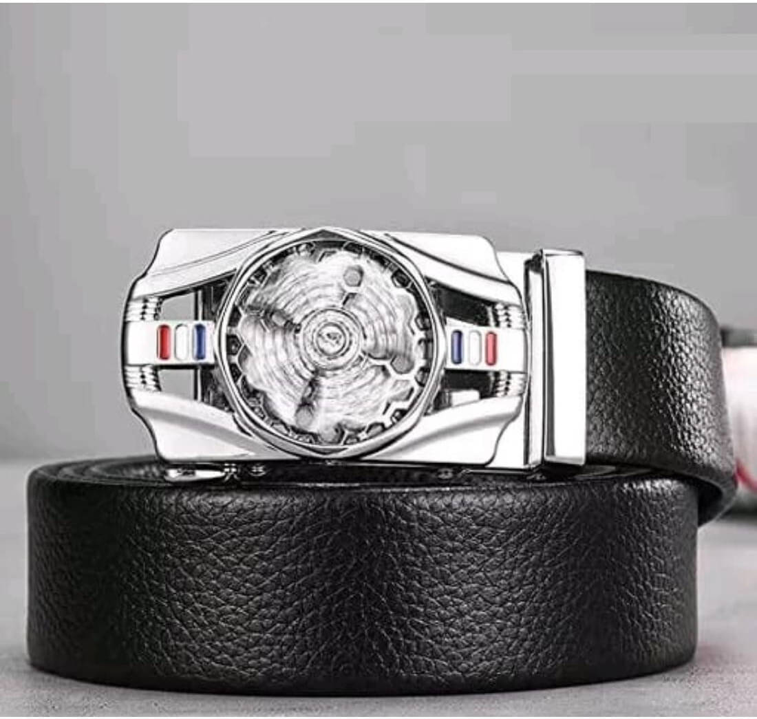Classic World - Black Synthetic Men's Casual Belt ( Pack of 1 ) Classic World - Black Synthetic Men's Casual Belt ( Pack of 1 )