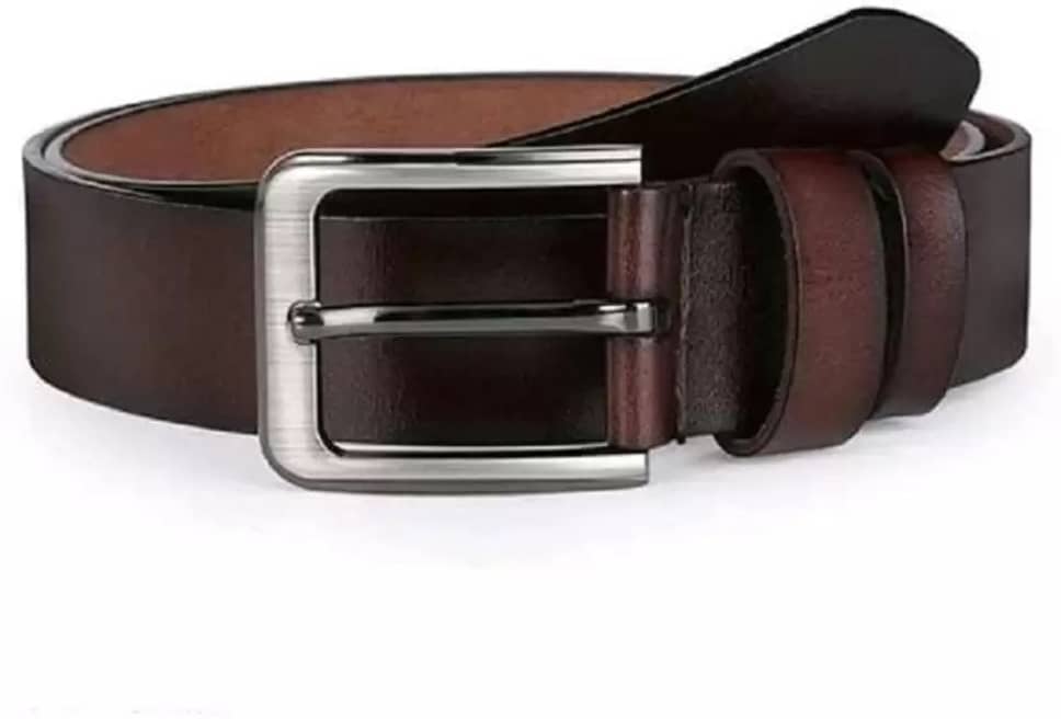 Classic World - Brown PU Men's Formal Belt ( Pack of 1 )