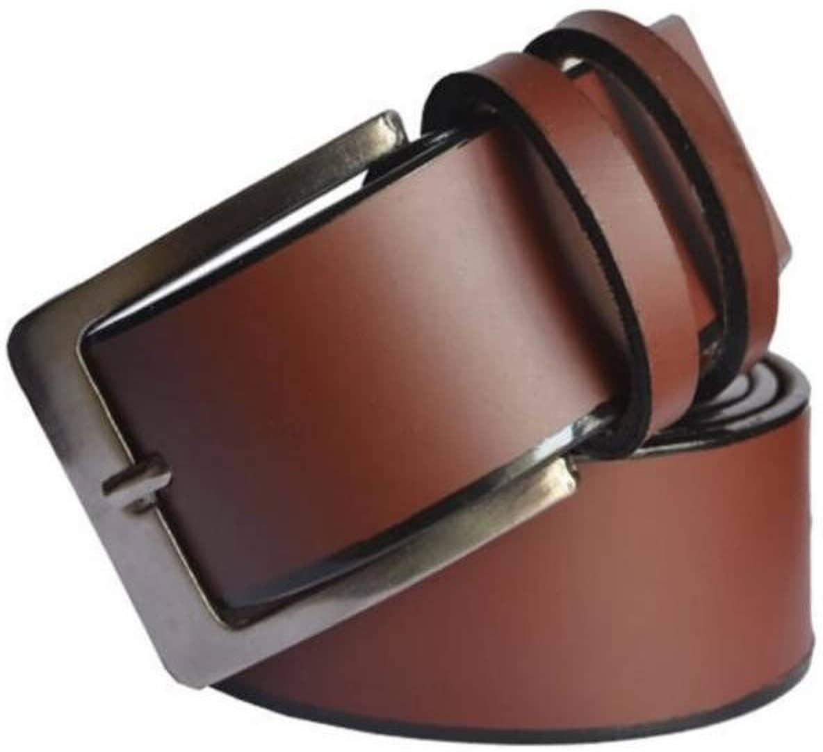Classic World - Brown PU Men's Formal Belt ( Pack of 1 )