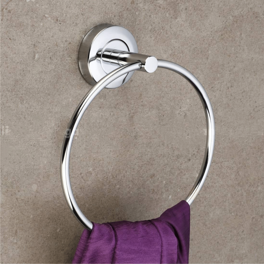 Cossimo - Towel Hanger S.S Heavy Round 1set Cossimo - Towel Hanger S.S Heavy Round 1set