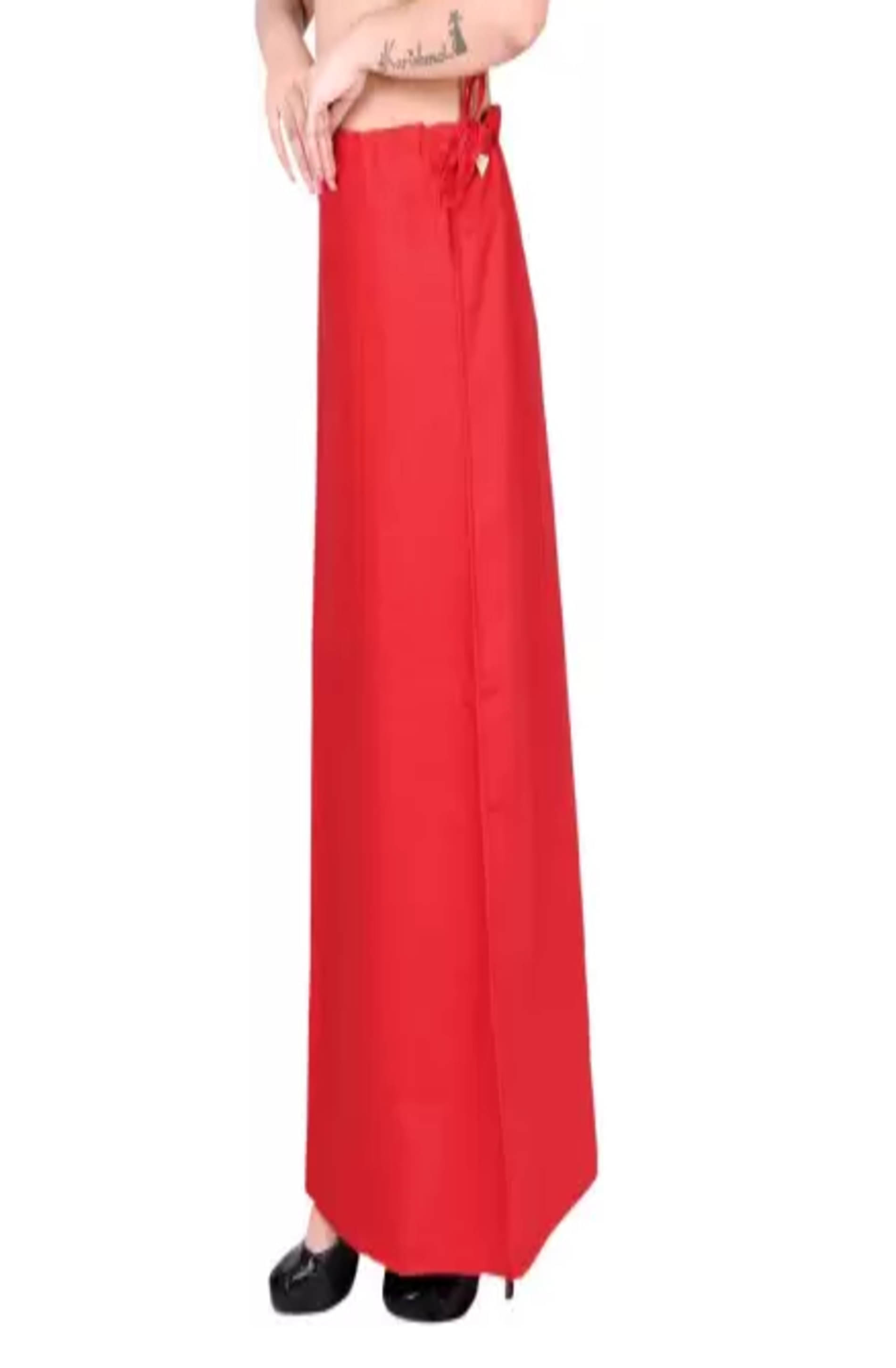 D1 DIFFERENT ONE Red Cotton Petticoat - Single D1 DIFFERENT ONE Red Cotton Petticoat - Single