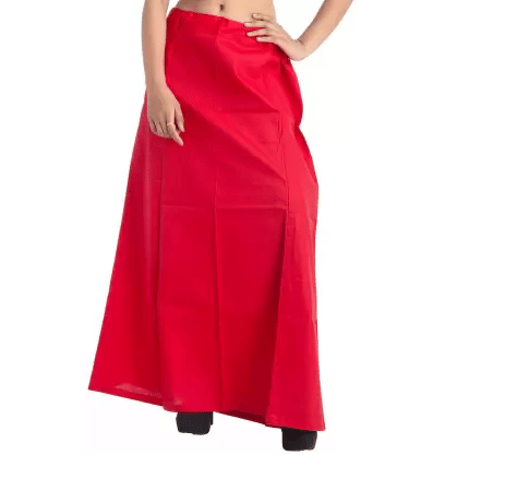 D1 DIFFERENT ONE Red Cotton Petticoat - Single D1 DIFFERENT ONE Red Cotton Petticoat - Single
