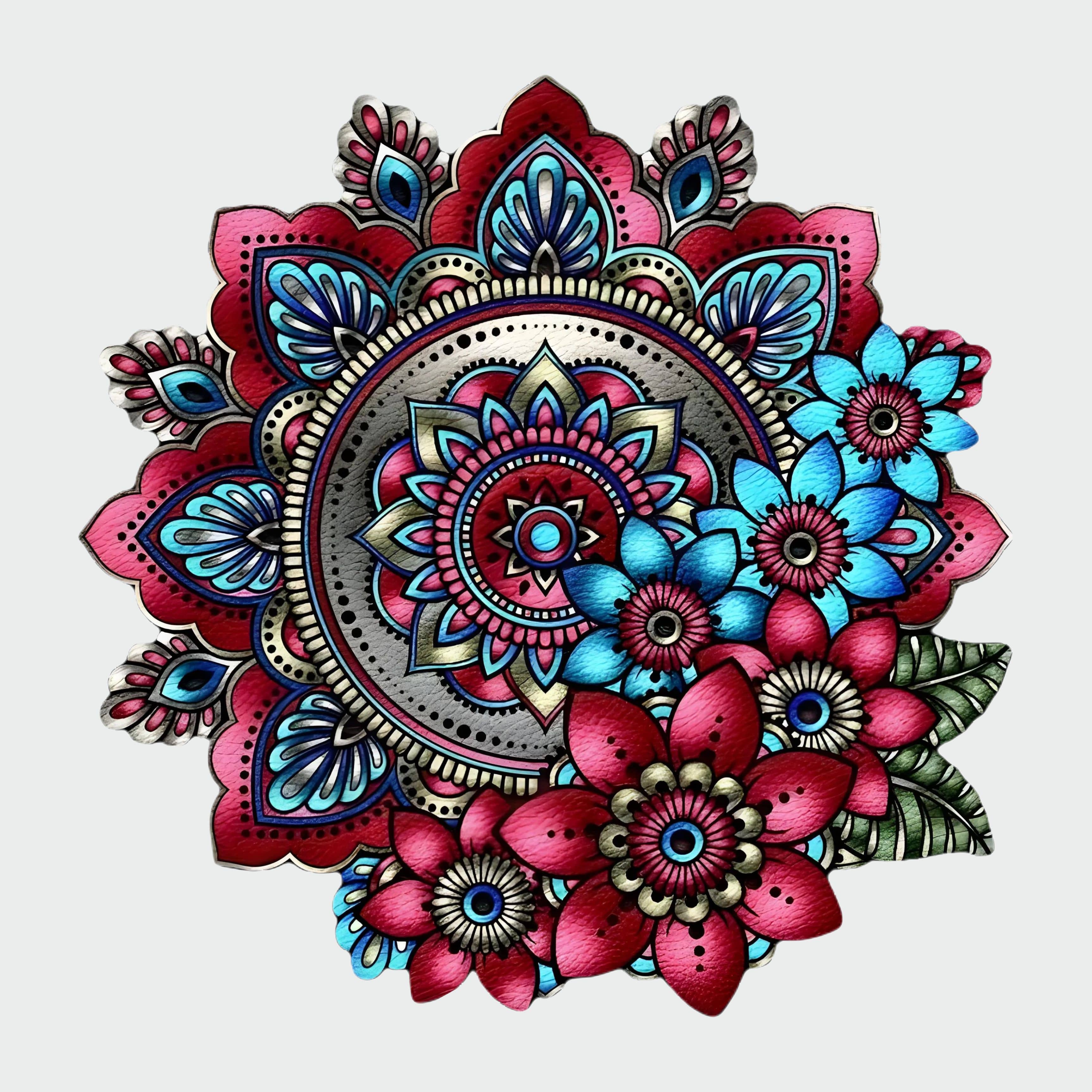 Decor Villa Floor Sticker Festival & Ocassion ( 40 x 40 cms )