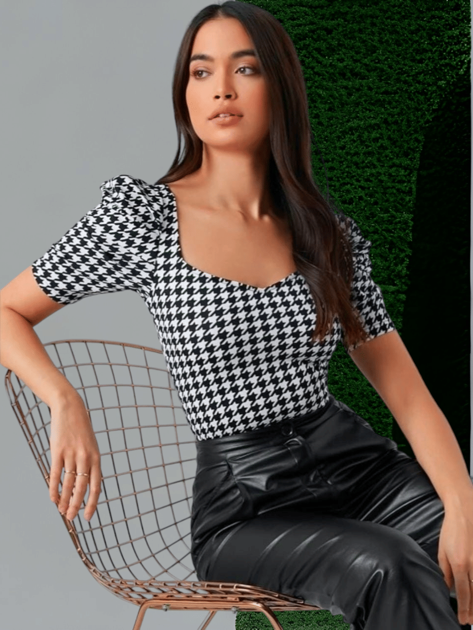 Dream Beauty Fashion Women's Polyester Regular Top ( Black ) Dream Beauty Fashion Women's Polyester Regular Top ( Black )