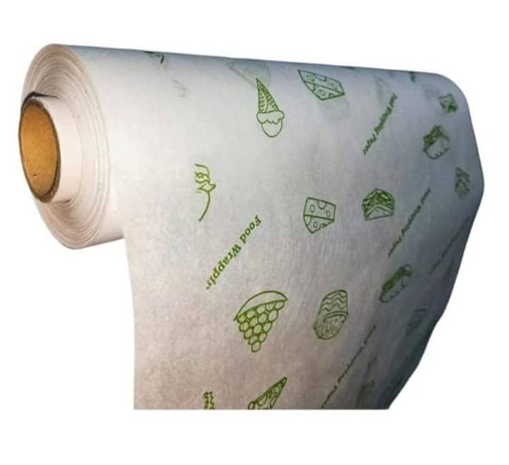 Eclet 25 Meter Food WRAP Multipurpose Food Wrapping Paper Premium Non-Stick Butter Wrapping Paper. Food Wrapping Paper, Re-heatable Non Stick Paper, Parchment Paper