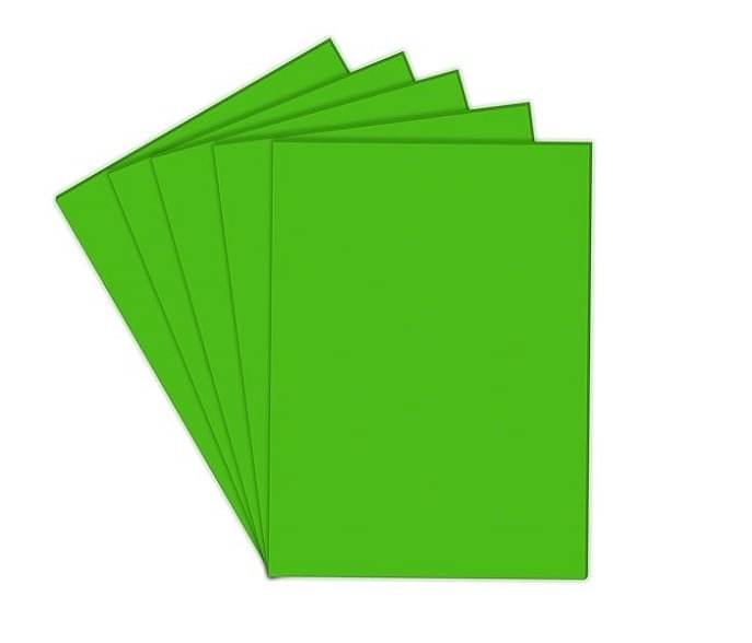     			Eclet A3 Color Paper 100 Sheets (GREEN) Premium Colour 180 GSM Pack for Copy Printing, DIY Art & Craft, Projects, Decoration, Other Office Printing. A3 Pack of 100 Sheet