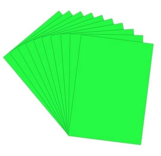     			Eclet A3 Color Paper 40 Sheets (GREEN) Premium Colour 180 GSM Pack for Copy Printing, DIY Art & Craft, Projects, Decoration, Other Office Printing.