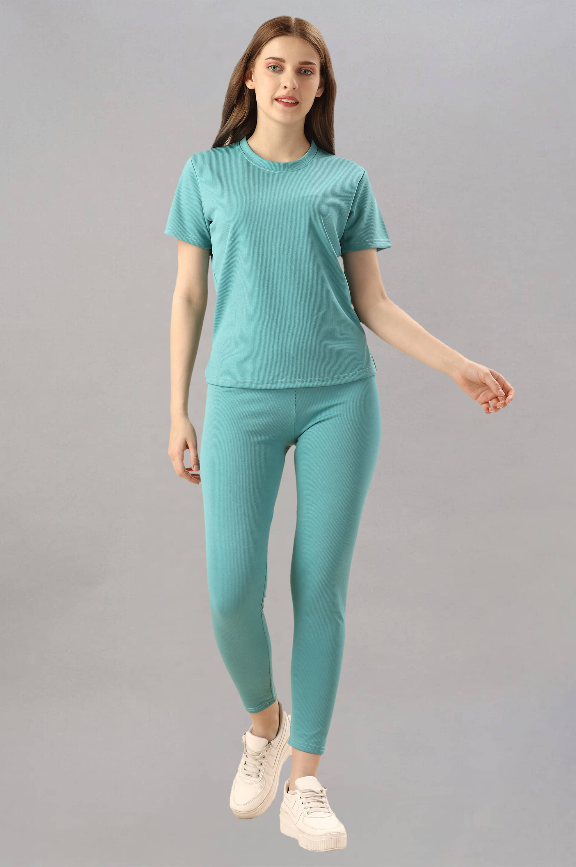     			INFRIM Multi Cotton Blend Solid Tracksuit - Pack of 1