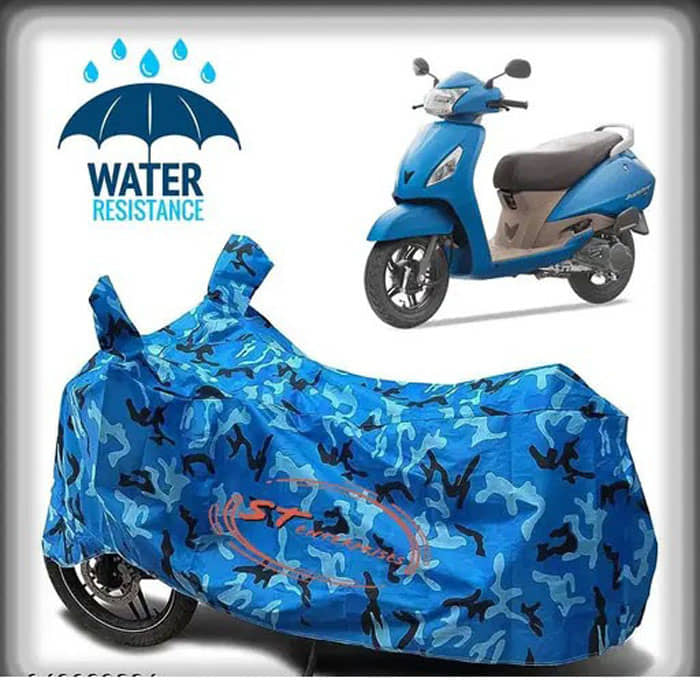 RONISH Bike Body Cover for TVS TVS Jupiter ( Pack of 1 ) , Blue