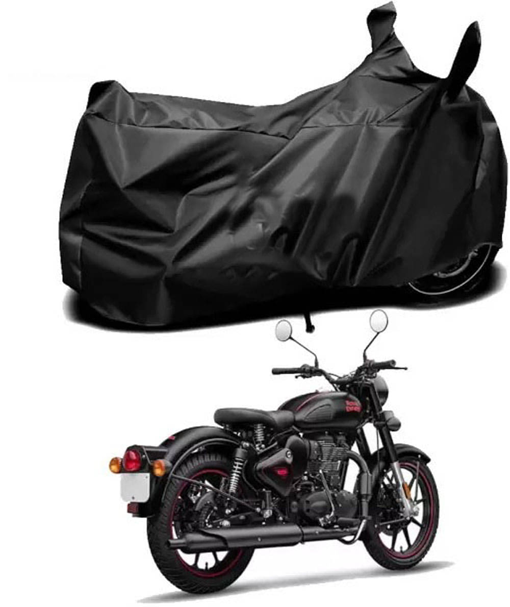     			RONISH Bike Body Cover for Royal Enfield Bullet 350 ( Pack of 1 ) , Black