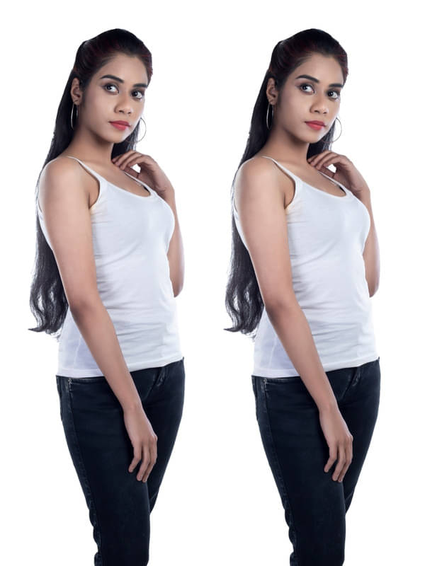 Renox Pack of 2 Cotton Lycra Camisoles ( White ) Renox Pack of 2 Cotton Lycra Camisoles ( White )
