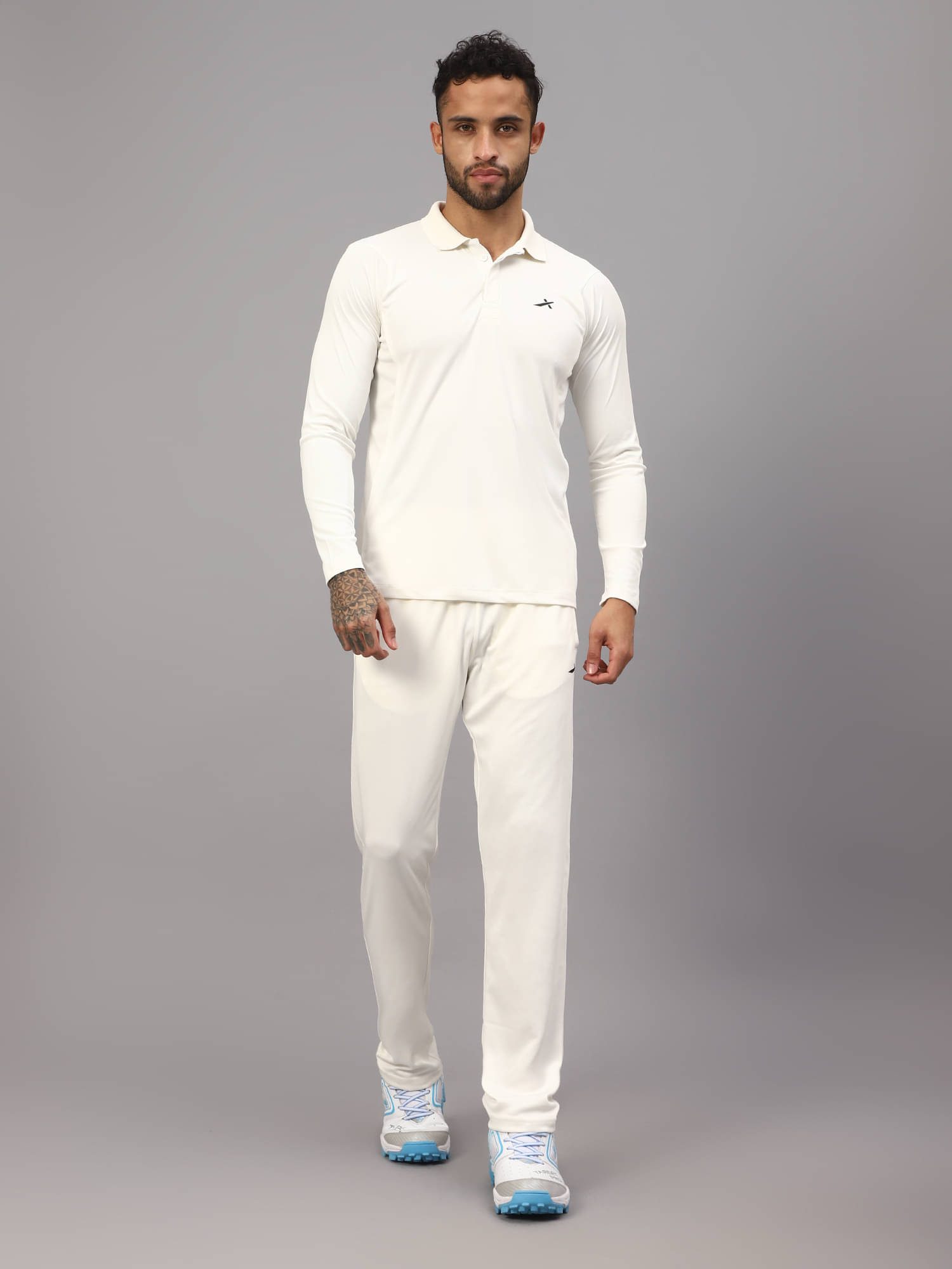 Vector X Off-White Polyester Regular Fit Solid Men's Sports Tracksuit ( Pack of 1 ) Vector X Off-White Polyester Regular Fit Solid Men's Sports Tracksuit ( Pack of 1 )